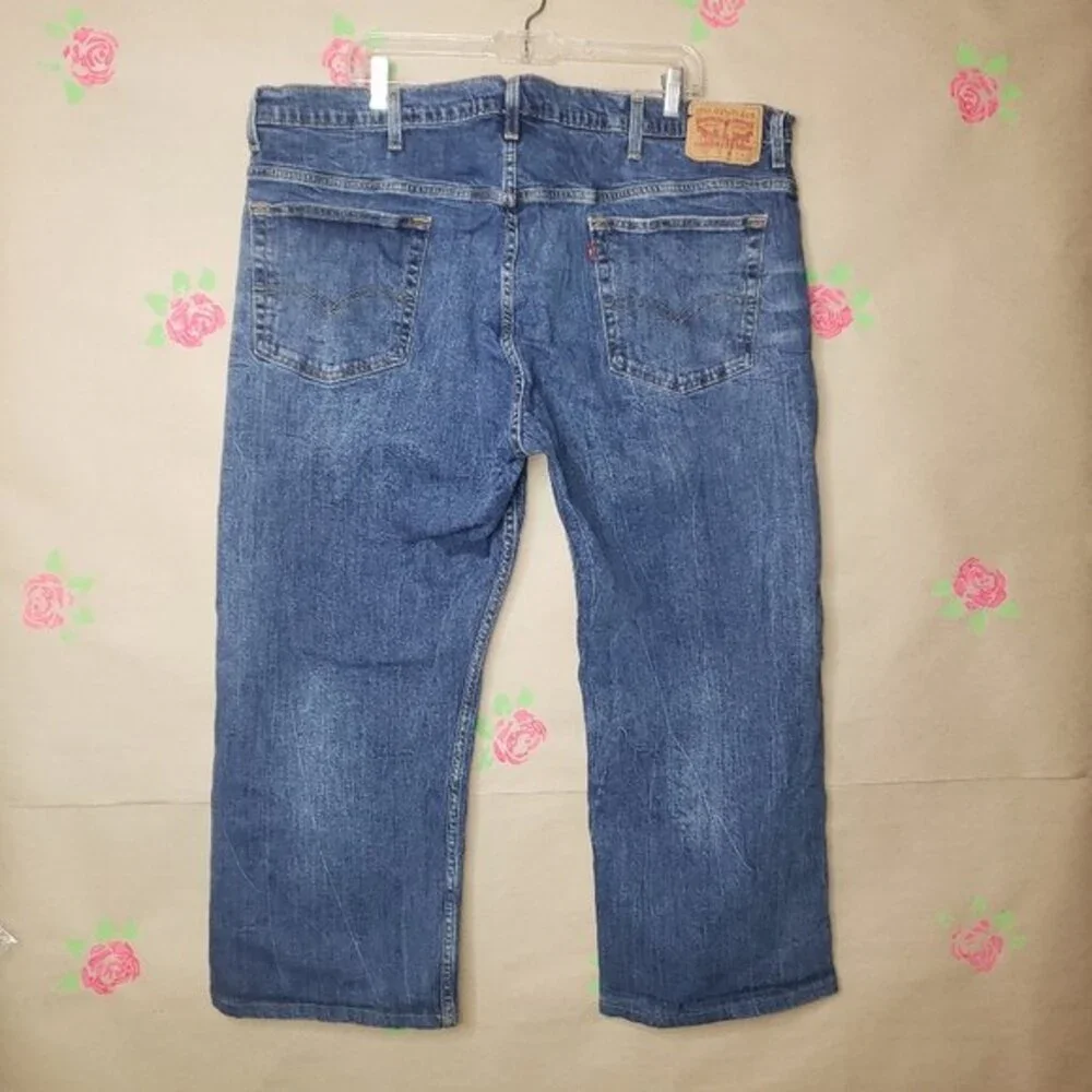 LEVIS 569 LOOSE RELAXED FIT STRAIGHT LEG JEANS SIZE 42X30